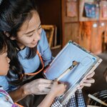 Practice the traditional art form of batik with your children