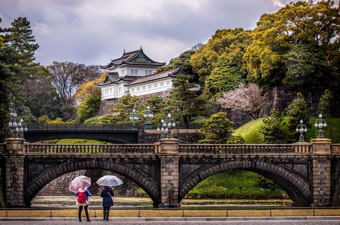 Admire Tokyo's Imperial Palace from the East Gardens