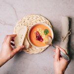 This tapas walk includes trying the famous salmorejo soup