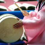 Take in a pansori (genre of musical storytelling) performance of drums and singing