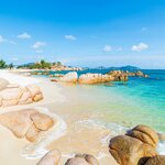 Relax on the beaches of Vietnam's southeast coast