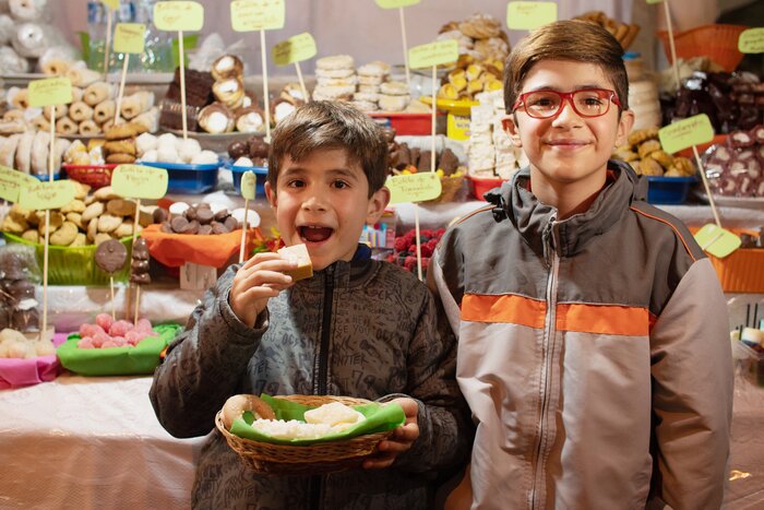Sample street food on this family-friendly introduction to Quito