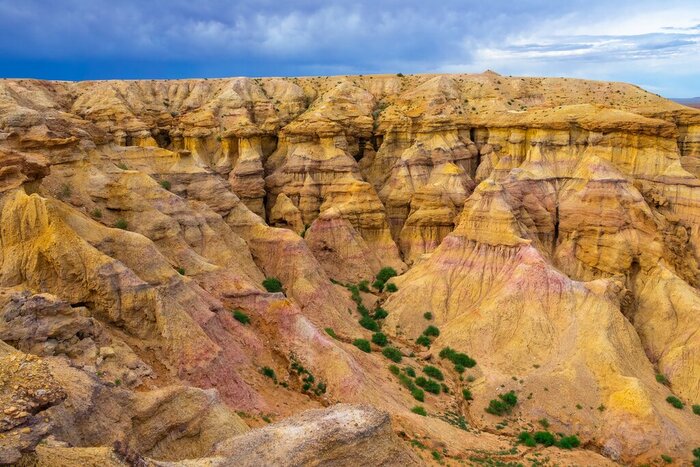 Spend a day trekking up the limestone cliffs of Tsagaan Suvarga