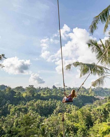Bali Swing at Tegallalang Rice Terrace