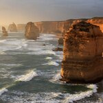 Stay overnight near the Twelve Apostles to see the spectacle at sunset and sunrise