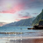 Sunset colors on Madeira