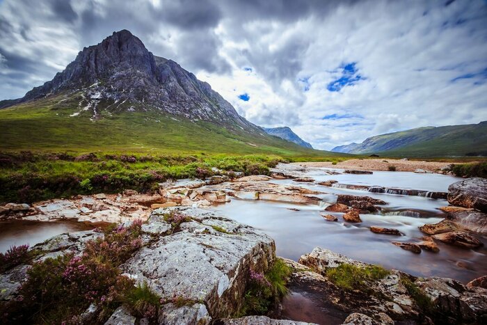 Bike along Glencoe's volcanic landscape, with several trails to choose from