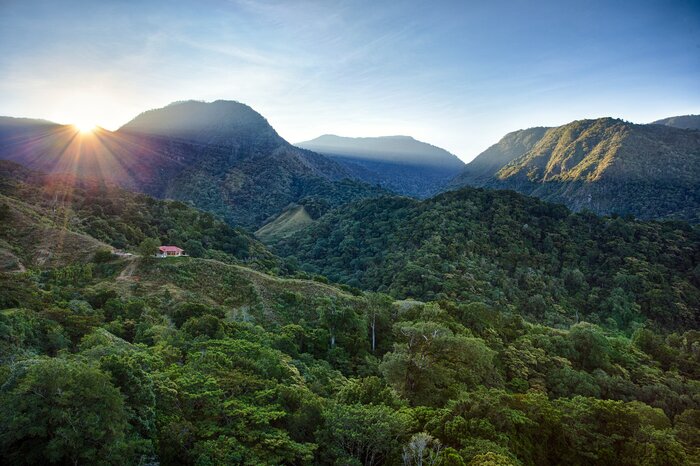 Panama not only has pristine beaches but rugged mountains as well