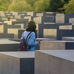 Start the tour in Berlin and walk through the Holocaust Memorial
