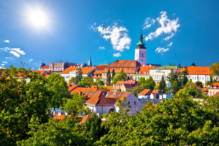 Explore the Croatian capital of Zagreb on a two-week tour of the Balkans
