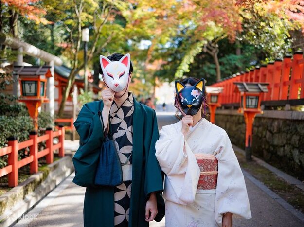 Kimono Rental + Outdoor photo shooting