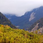 Autumn landscape in the Carpathians, Romania
