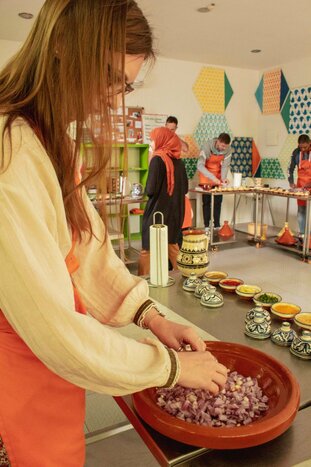 Cooking Class at Amal Non-Profit Center