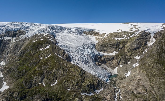 Glacier hiking at Folgefonna