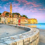 See Croatia's Istrian peninsula and the colorful coastal town of Rovinj