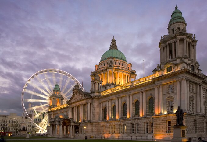 Wander Northern Ireland's Belfast and hop aboard the Belfast Eye