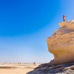 A highlights of your 16-day adventure is a night spent in the White Desert