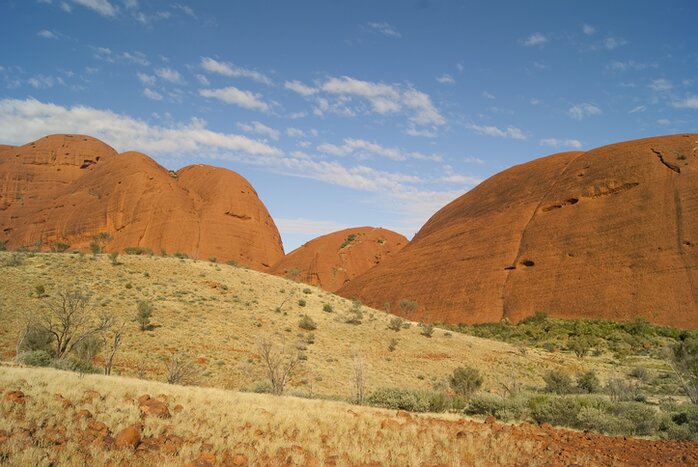 Escape to the outback to see the wonders of Kata Tjuta and Uluru