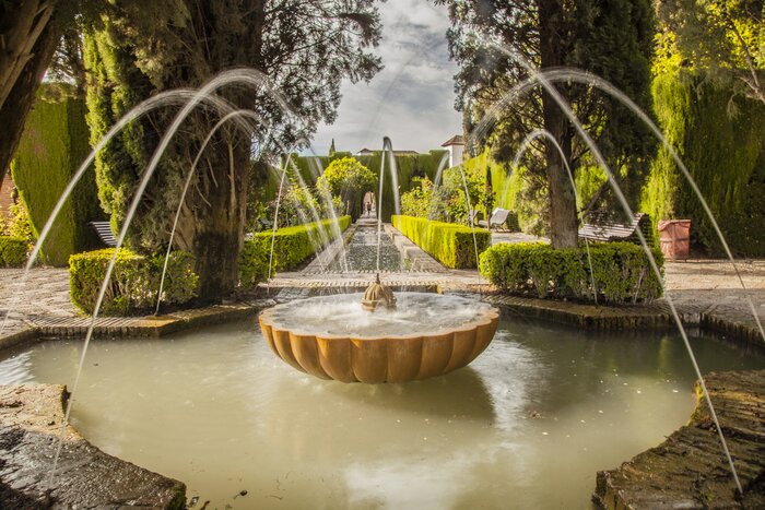 Take a tour of the Alhambra while staying Granada on this multicountry trip