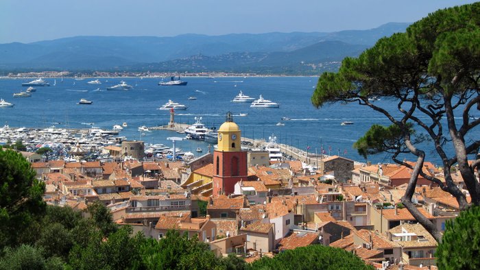 Saint tropez on your way to the French Riviera with a private driver