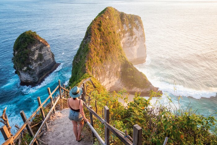 Seek out hidden beaches on Nusa Penida