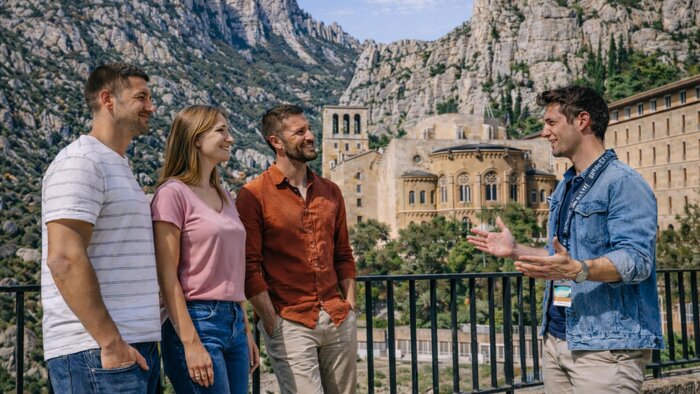 Montserrat Tour with Monastery Entrance Small Group Half Day Tour from Barcelona