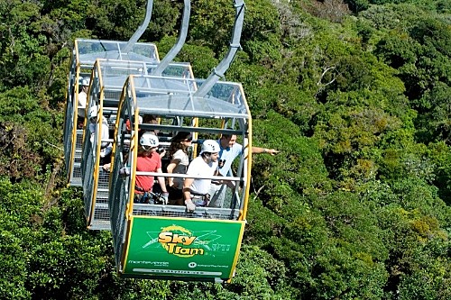 Sky Tram, and Sky Trek Zip Line