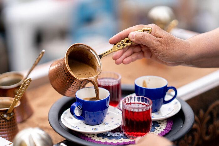 Try delicious Turkish dishes and traditional Turkish coffee on this 15-day itinerary