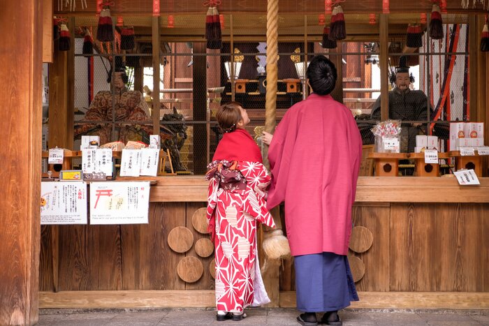 Step into the past in historic Kyoto, with kimonos, tea ceremonies, and samurai