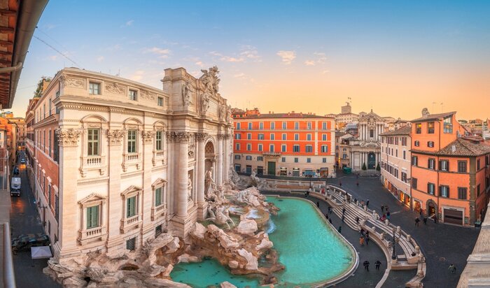 A monumental masterpiece (and the world's largest Baroque fountain), it's no wonder the Trevi Fountain is such a popular landmark to visit