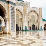 Detail of Hassan II Mosque, Casablanca