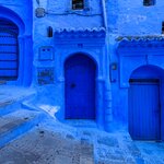 Chefchaouen is known for its striking, blue-washed buildings