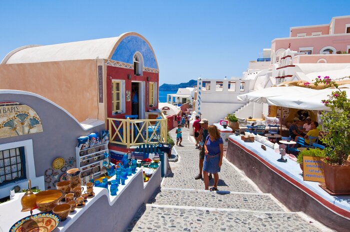 Self-Guided Santorini Shopping Trip