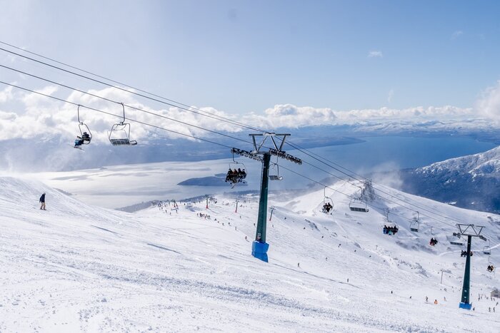 Take advantage of the last month of ski season and hit the slopes of Las Leñas in early August