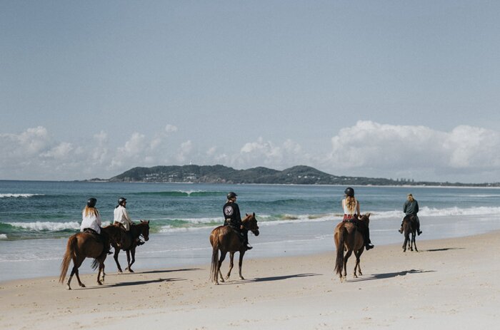 Belongil Beach Horseback Ride