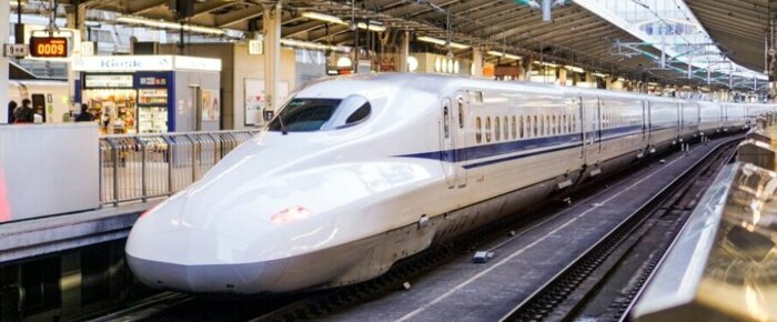 Transport from Kyoto to Shin-Yokohama by Bullet Train