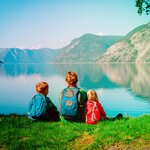Spend several days in Balestrand with the whole family enjoying hiking and fishing