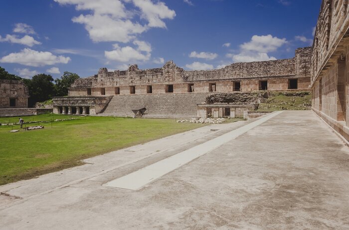 Uxmal site with an English speaking guide