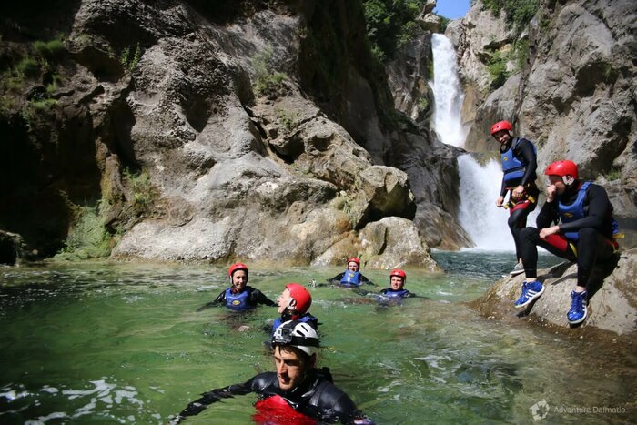 Canyoning on Cetina river