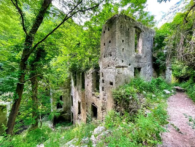 Hiking in Valle delle Ferriere Reserve