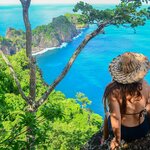 Enjoy panoramic views of the Atlantic Ocean from Ponta da Sapata 