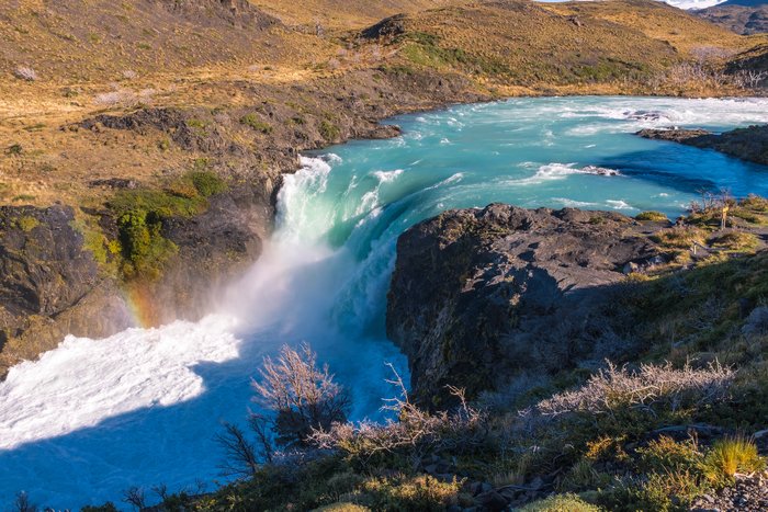 Waterfall Torres del Paine