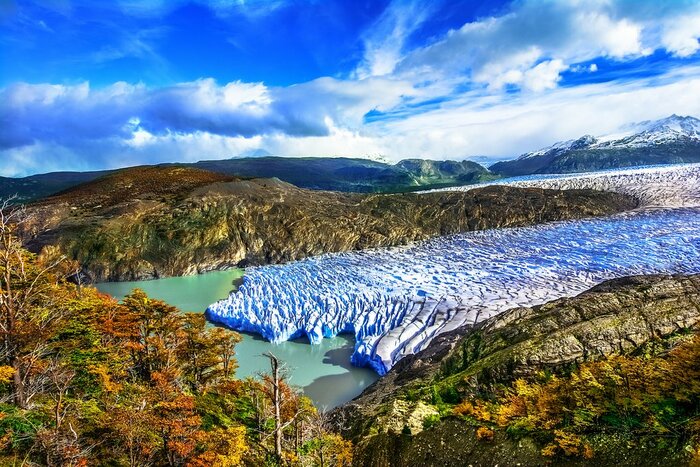 See Grey Glacier by boat (or kayak) as you explore Chilean Patagonia