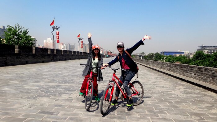 Ancient City Wall with Cycling Experience