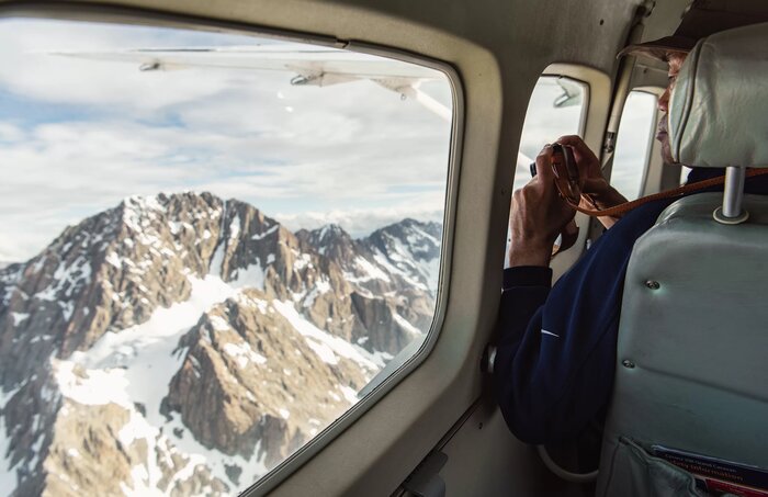 Scenic Flight - Mt Cook Franz and Fox Magic - by heli from Tekapo