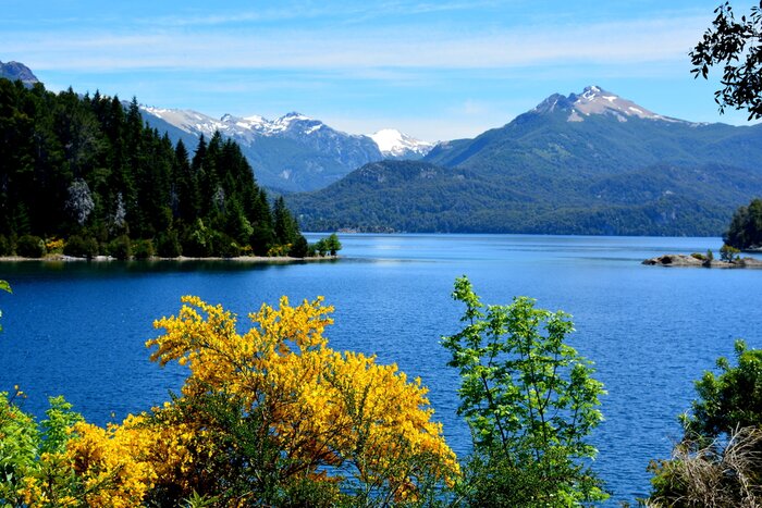 Head to a Lake District beach in northern Patagonia in November