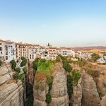 Admire encompassing vistas from atop the Puente Nuevo bridge in Ronda