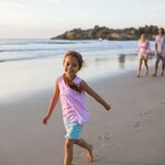 Family time on the beaches of Cape Town