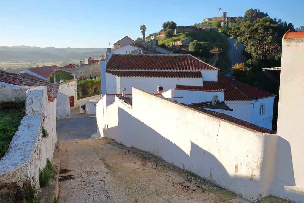 Narrow streets in Aljezur