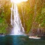 Lady Elizabeth Bownen Falls, New Zealand